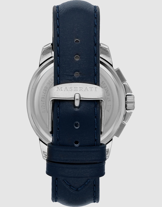 Maserati - Maserati Successo Navy Blue Chronograph