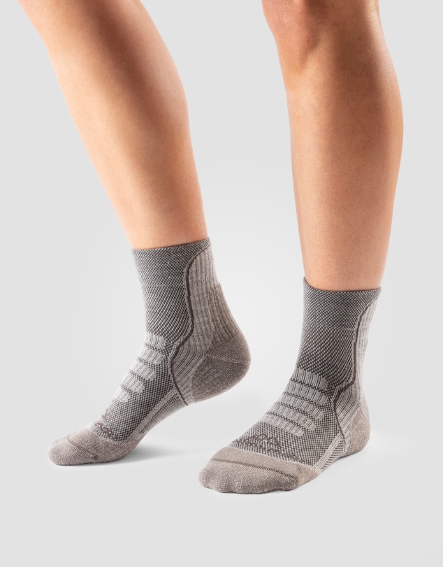 Kathmandu - Ridge Wool Blend ¼ Crew Sock
