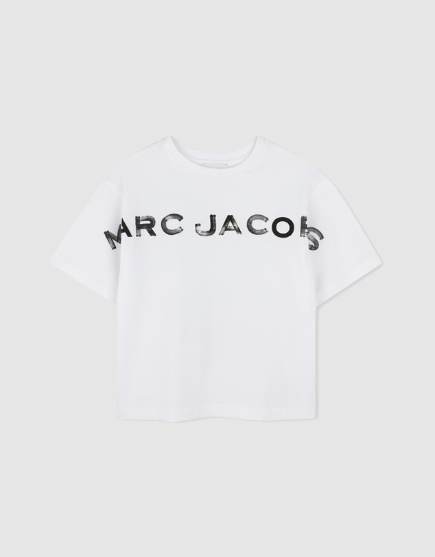 Marc Jacobs - Monochrome Logo Short Sleeve T-Shirt - Kids-Teens