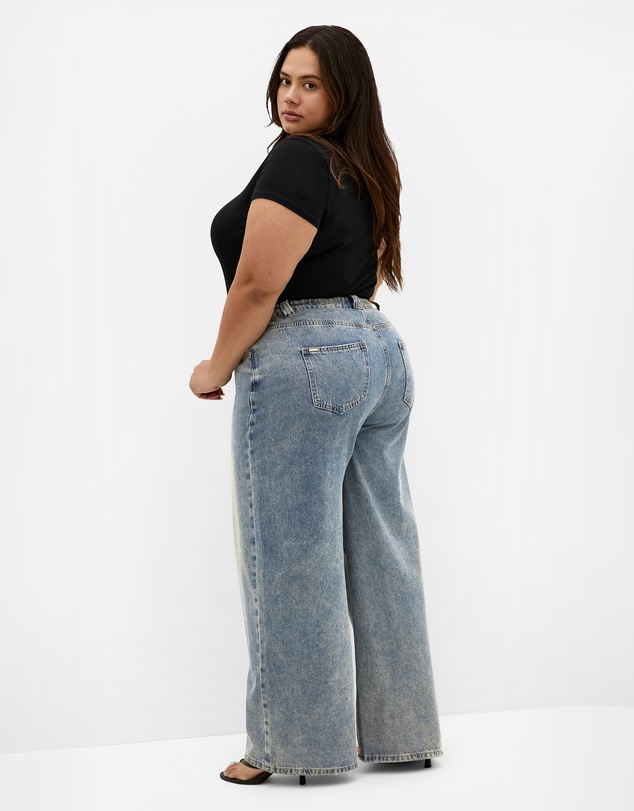 City Chic - Harley Fit Olivia Relaxed Wide Leg Jean