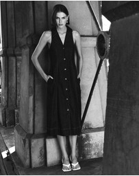 Staple the Label - Lea Denim Midi Dress