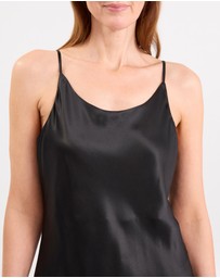 David Lawrence - Cannes Short Silk Sleep Dress
