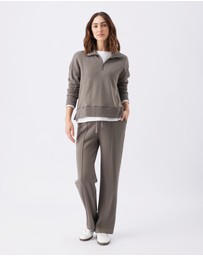 Ripe Maternity - Terry Wide Leg Jogger