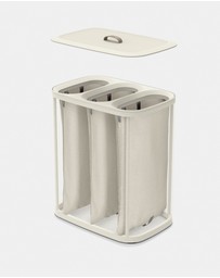 Joseph Joseph - Tota Trio 90L Laundry Separation Basket (Ecru)