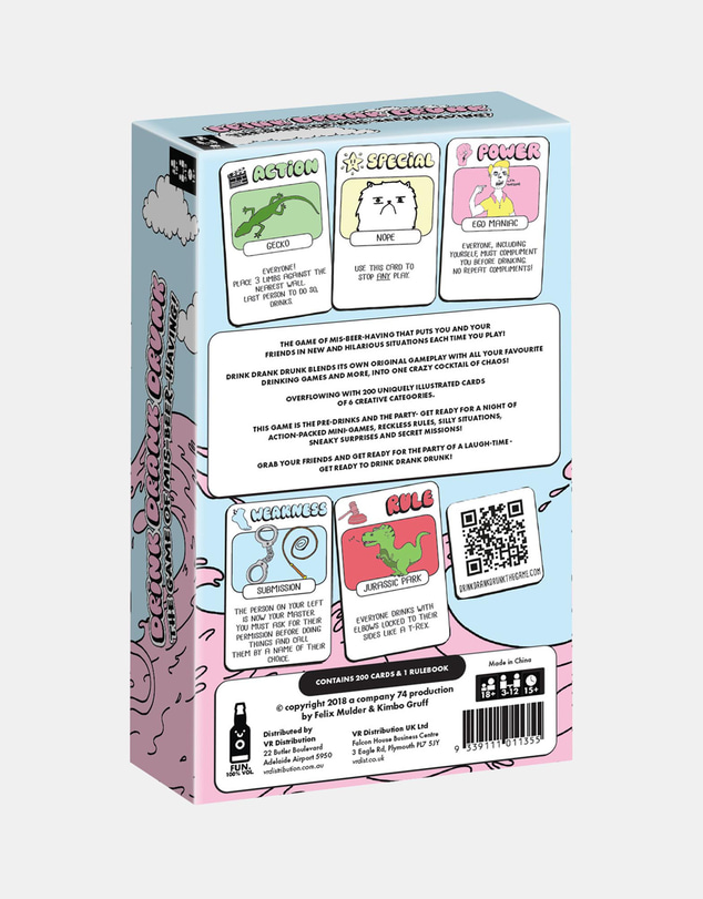 Asmodee - Drink Drank Drunk