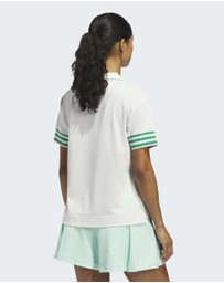 adidas Originals - Originals 3-Stripe Polo Shirt Womens