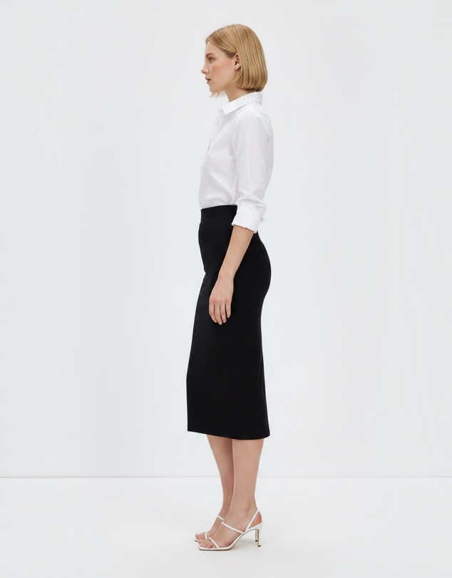 Mossée - Aurelia Long Elastic Waist Skirt