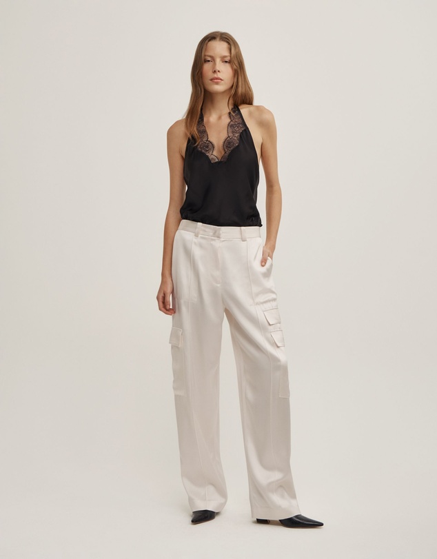 Witchery - Satin Cargo Pant