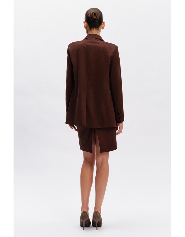 Bardot - Vanessa Faux Suede Blazer