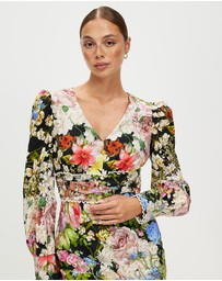 Honey and Beau - Romantic Flower Maxi Dress