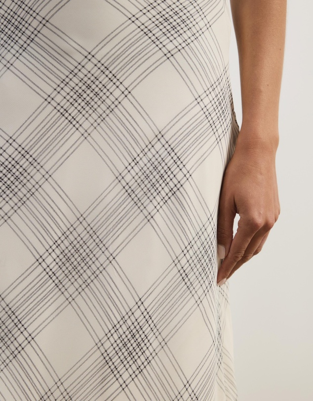 Atmos&Here - Aura Check Maxi Skirt