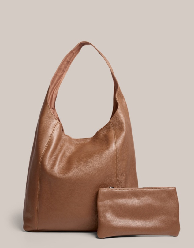 VESTIRSI - Scarlett 2.0 Chestnut Leather Hobo