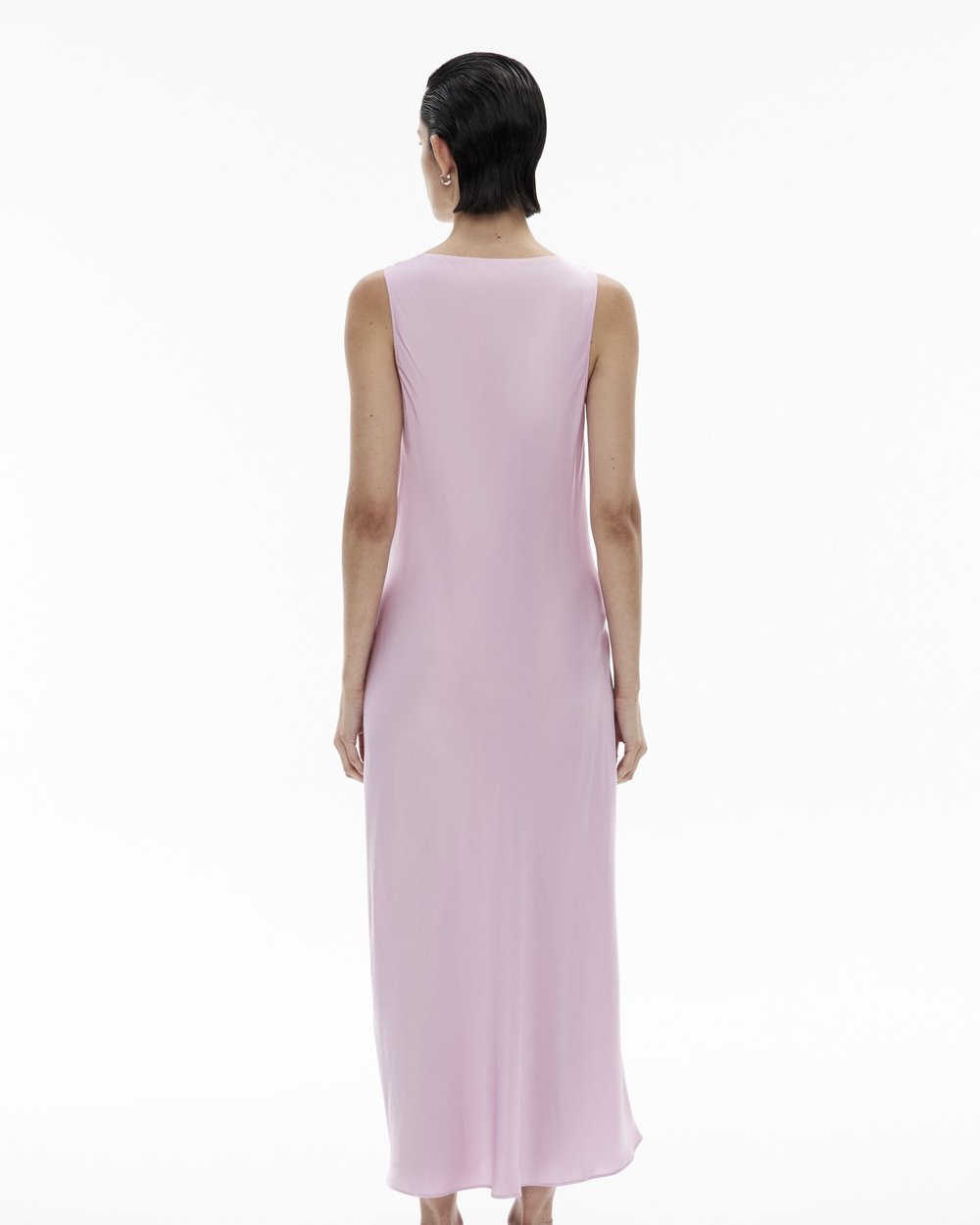witchery purple dress Lilac High Neck Gather Dress - Women's Christmas Party Dresses