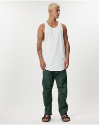 Surrounded By Ghosts - The Travertine Cotton Singlet