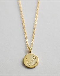 Native Sol - Pisces Star Sign Pendant Necklace