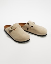 Atmos&Here - Georgia Suede Slides