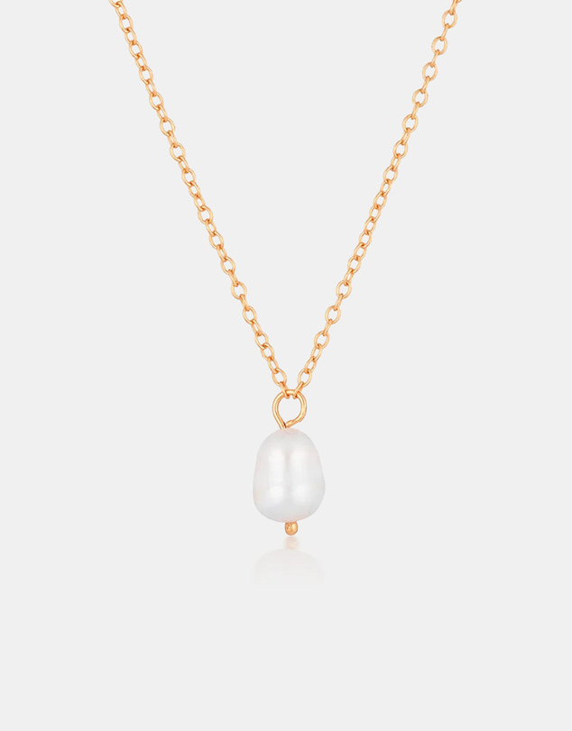 The Silver Collective - Zali Necklace Rose Gold