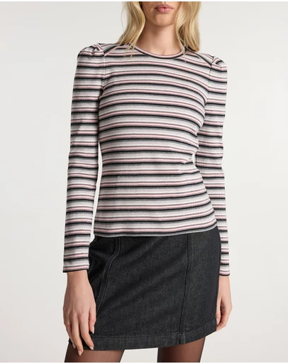 Marcs - Double Double Stripe Top