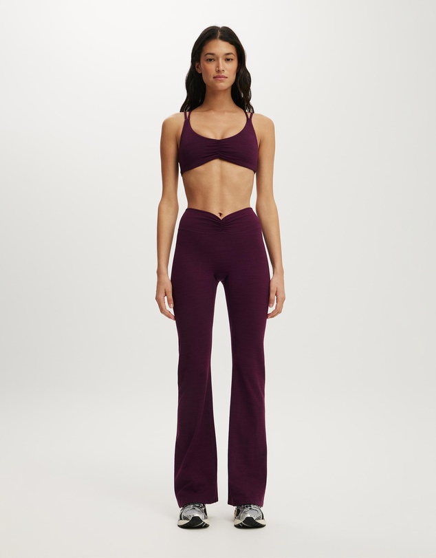 Cotton On Body Active - Ultra Soft Scrunch Front Strappy Crop