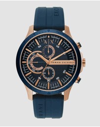 Armani Exchange - Blue Chronograph Watch