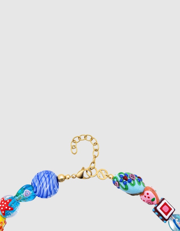 Nialaya Jewellery - Beaded Charm Necklace