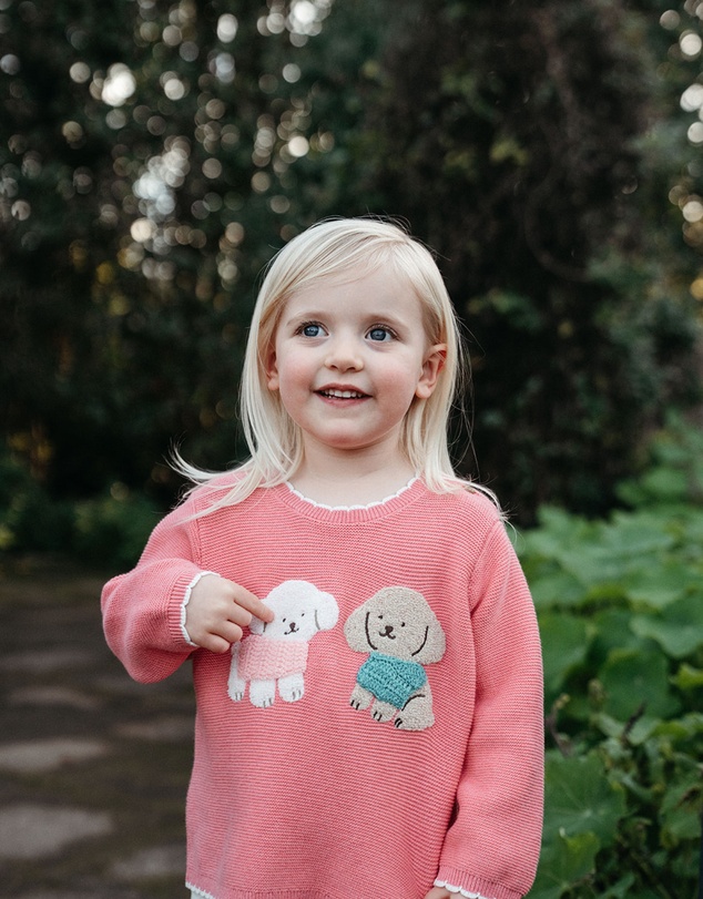 Purebaby - Puppy Jumper-Kids-Babies