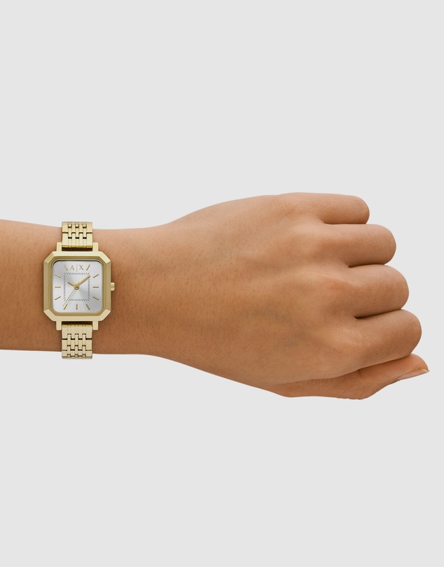 Armani Exchange - Gold Tone Analogue Watch