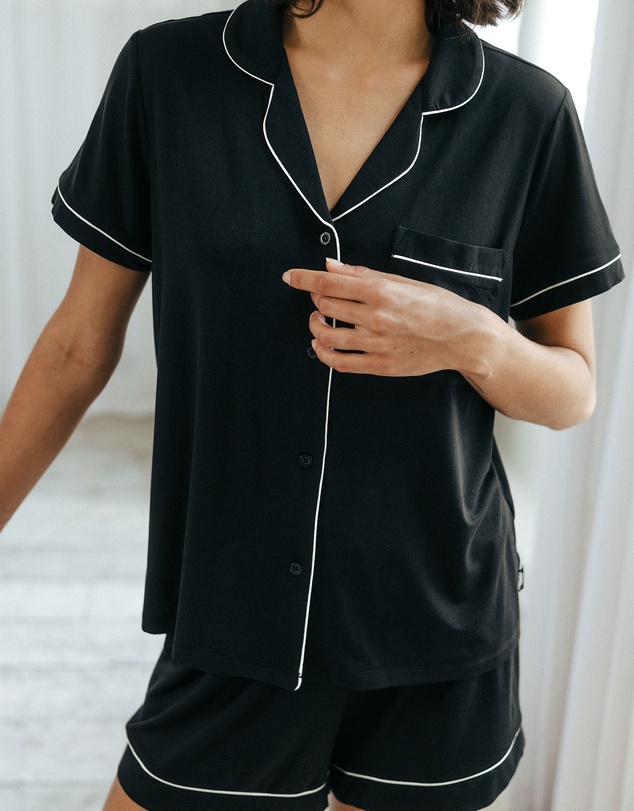 Chelsea Peers - TENCEL Modal Short Button Up Pyjama Set