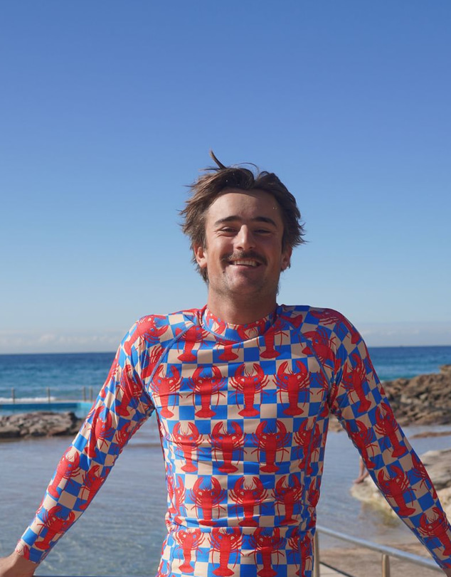 Budgy Smuggler - Lobstars Men's Rash Vest