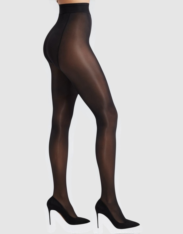 High Heel Jungle - 15 Denier Glazed Finish Tights- Luminous 2pack