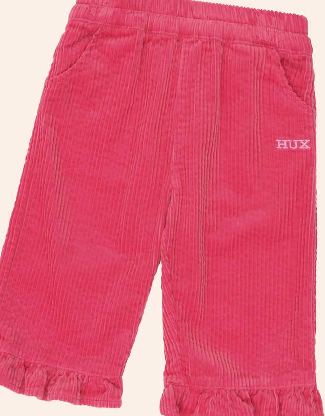 Huxbaby - Cord Frill Hem Pants - Babies-Kids