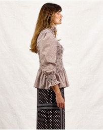 Binny - Black Run With Susan Blouse