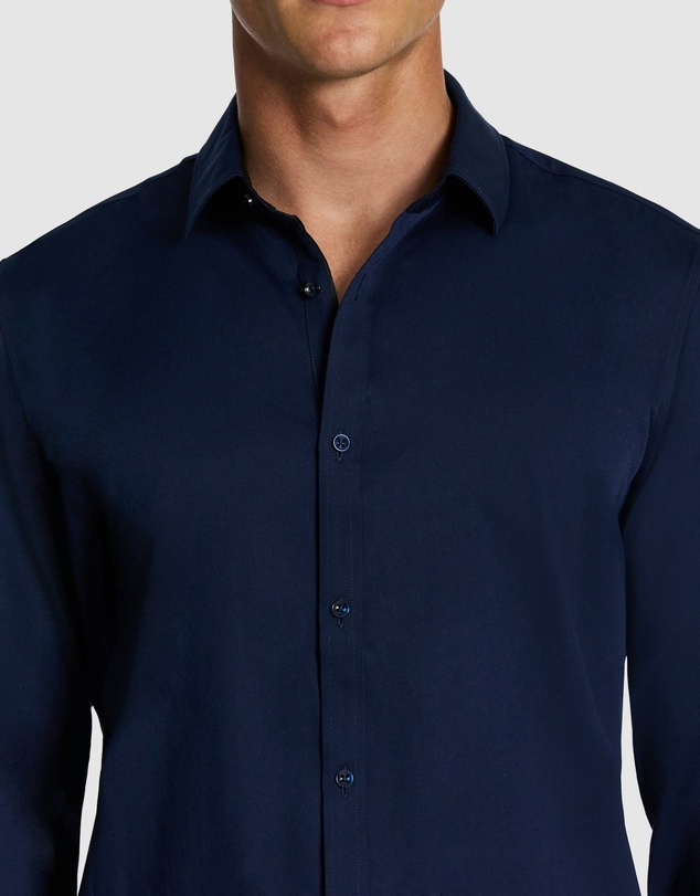 yd. - Heathcoat Slim Bamboo Shirt