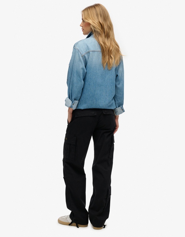 Superdry - Low Rise Straight Cargo Pant