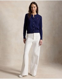 Polo Ralph Lauren - Stretch Cotton-Blend Crewneck Cardigan