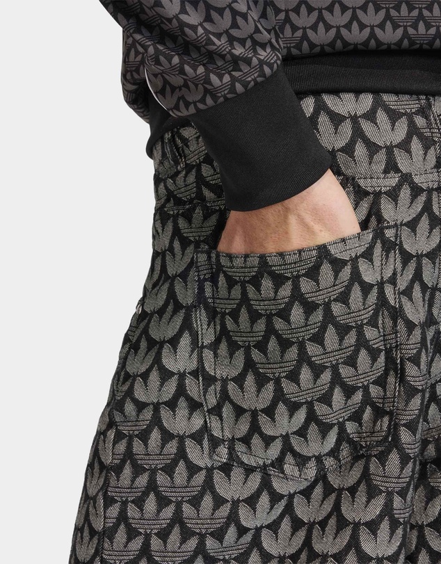 adidas Originals - DENIM LOOSE MONOGRAM PANTS Mens