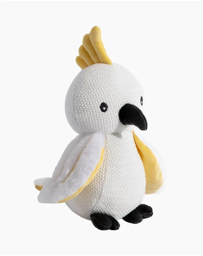 Living Textiles - Knitted Toy - Colin the Cockatoo