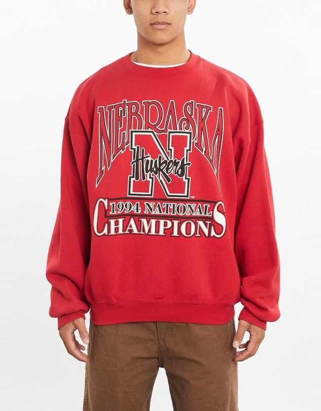 Vintage by The Real Deal - Pre Loved - Vintage 1994 NCAA Nebraska Huskers Sweatshirt