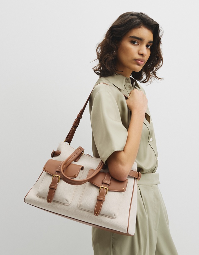 Country Road - Large Stud Detail Bag