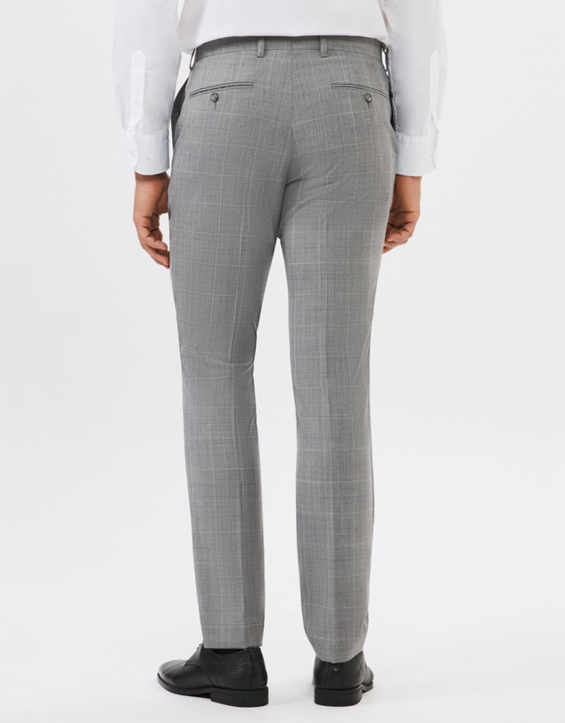 Van Heusen - Wool Check Suit Pant