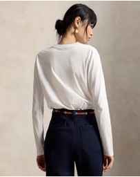 Polo Ralph Lauren - Classic Fit Jersey Long-Sleeve Tee