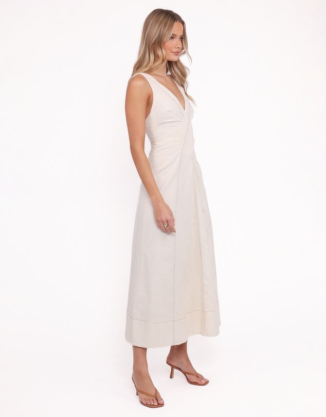 Petal & Pup - Saffron Midi Dress - Ivory
