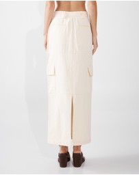 BY.DYLN - Laikon Cargo Maxi Skirt