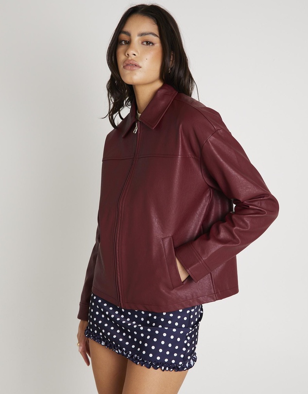 Alice In The Eve - Clara Clean PU Jacket