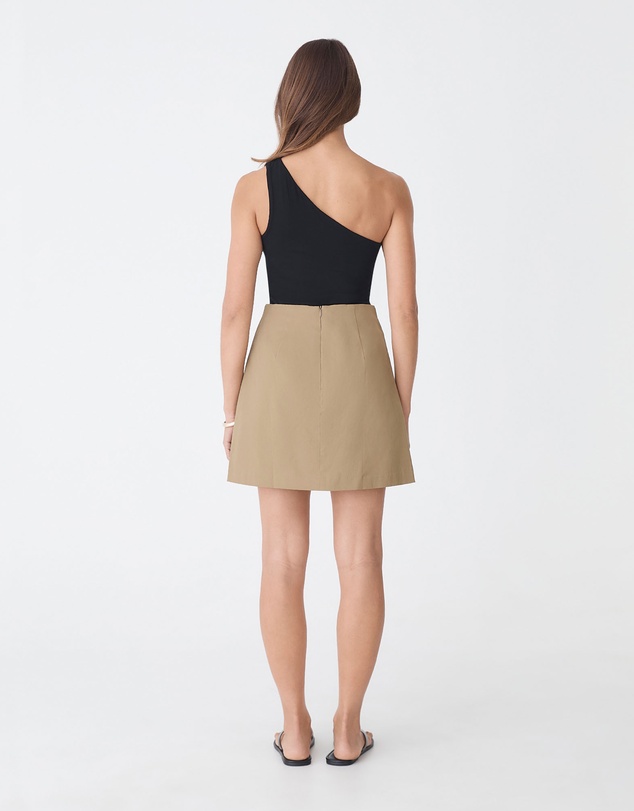 Forcast - Winnie A-line Button Skirt