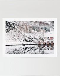 LEGGERA - Village by the Fjord Print