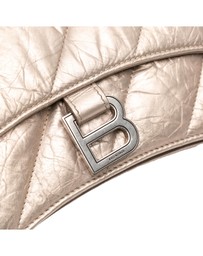Pre-Loved by Azura Reborn - Pre-Loved Small Metallic Calfskin Crush Chain Shoulder Bag