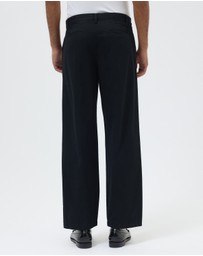 AERE - Aiden Double Pleat Relaxed Chinos