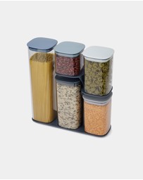 Joseph Joseph - Podium™ 5-piece Storage Container Set - Editions (Sky)