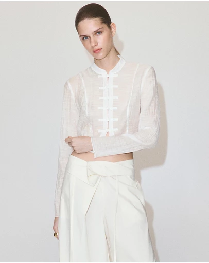 M.N.G - Mandarin Blouse